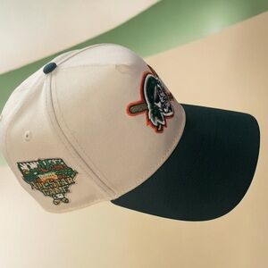 New Pittsburgh Pirates Hat Era Green and Cream 9FORTY Cap